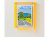 Photo Frame Vibrant Floating Acrylic Picture Frame Desk Wall Art Frame for Gallery Home Office V1263-JX-2623
