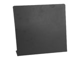 Magnetic Bulletin Board Black Magnetic Metal Tabletop Memo Display Board for Home School Kitchen V1294-YM0901-3117250158811