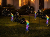 New Halloween Cauldron Garden Light, 30.7 inch Colorful Waterfall-Style Light Flow Flying V1366-AZ2-W-24726