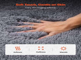 Indoor Plush Area Rugs, 2.44 x 3.05m Soft Plush Carpet, Furry Shag Area Rugs for Living Room, V952-JXDDTSM8X10FS61MV001V0