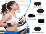 Pink Adjustable Silicone Wrist & Ankle Weights - 2lb Pair Comfortable Fitness Resistance V888-ELOSUNG23732