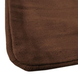 IDC Homewares Lollipop Extra Large Cotton Piped Square Cushion Cover 90 x 90 cm Chocolate V442-IDC-CUSHIONC-LOLLIPOP90CM-CHOCOLATE-SQ