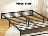 Artiss Bed Frame Metal Frame Double Size Bed Base 2 Drawers OSLO MBED-C-OSLO-D-DRAW