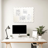 Felt Bulletin Board, 36 x 24 inches Felt Board Foldable Cork Board Alternative Photo Board V1192-AZ-W-17990