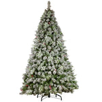 Snowy Crown Pine 2.7m Multicolour Pre-Lit Christmas Tree with 2429 Tips 112_SENCR101