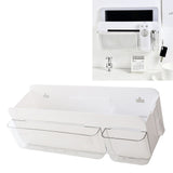 Multifunctional Clear Mount Remote Control Holder Mobile Phone Charging Stationery Cosmetics V1294-YM0703-3117230043713
