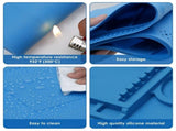 Silicone Repair Mat 932&degF/ 500&degC Heat-Resistant Soldering Mat Anti-Slip Electronic Repair Work Mat V1369-AZ3-W-12571