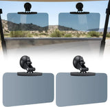 Golf Cart Sun Visor Set of 2, Anti Glare Acrylic Tinted Shield with UV Protection, Compatible with V1189-LC-QP-00550