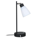 Industrial Table Light Beside Lamp 1 Type C & 1 USB Charging Port Stepless Dimmable Brightness V1294-YM0901-L5528US-1