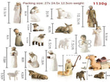 Willow Tree Nativity Scene Set Hand Painted Figurines Christmas Decor V1188-YU108A-0010677-1