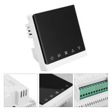 AC220V Digital LCD Thermostat Fan Coil Air Conditioner Temperature Controller 5&degC35&degC V1294-YM0901-3114210053011