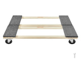 Furniture Dolly, 454kg Each Load Capacity, 2 Packs, 457.2x762mm, 8x76mm PP Swivel Casters, Heavy V952-WGC1830INCHMZV40OV0