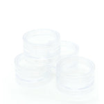 10x 3ml Lip Balm Containers Jars + Lids - Small Cosmetic Cream Sample Pot V238-SUPDZ-32865200504912