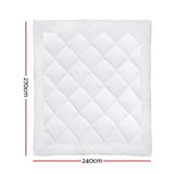 Giselle Bedding 700GSM Microfibre Bamboo Quilt Super King QUILT-BAM-700-SK