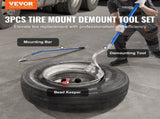 Tire Mount Demount Tool, 571-622 mm Manual Steel Tire Changer Mount Demount Removal Tool, with Extra V952-LTCZJLSPSA7NIT52RV0