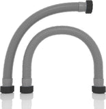 1.5" x 20" Pool Hose Replacement, Pack of 2 - Compatible with Above Ground Pools Filter Pump Hoses, V1259-DP01-A-4352