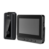 1080P 4.3in Video Doorbell Camera with Display 170&deg Wide Angle Night Vision 2 Way Talk for Home V1294-YM0901-HS6958
