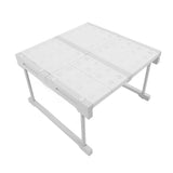 Expandable Cabinet Shelf Carbon Steel Stackable Closet Storage Shelving Rack Cabinet Organizer Riser V1294-YM0901-3117240329412