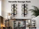 Artiss Wall Mounted Wine Rack Holder Black Metal - Set of 2 WR-AC-MOUNT-9B-BKX2