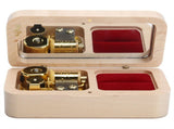 Mechanical Wooden Music Box Jewelry Ring Box Home Ornament Gifts for Birthday Valentine's Day V1294-YM0901-3115210001911