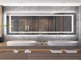 Interior Ave - 120 x 60cm Rectangle Frameless LED Bathroom Mirror V355-IA-RWM-12060