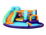 AirMyFun Inflatable Water Slide Kids Jumping Castle Trampoline Outdoor IOT-B-83003-MC