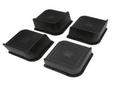 4PCS Bed Risers ABS L Shape Anti Slip Chair Leg Extra Lifts Furniture Riser Stand Blocks for Desk V1294-YM0901-3114230084912