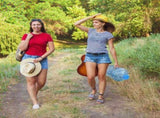 Mineral Water Bottle Plastic Jug Blue Reusable Portable Water Storage Tub for Camping V1366-AZ2-W-17176