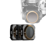 Variable Vnd Lens Filter For Dji Mavic Air 2 - 3-In-1 2.5-6.9 Stop - Reducing Light Pollution PRL-5791POD