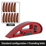 Handheld Aluminum Sanding Block with Adjustable Tension for Woodworking Auto Body and DIY Surface V1341-ZY-Q6C45KSA-C