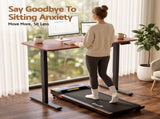 Artiss Electric Standing Desk Height Adjustable Table 120cm Walnut Black HASD-B-S2522R-120-BKWA