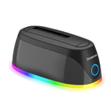 Simplecom SD336 USB 3.0 Docking Station for 2.5" and 3.5" SATA Drive with RGB Lighting V28-SD336