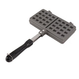 Manual Waffle Maker - Double Nonstick Aluminum Alloy Waffle Mold for Hash Browns, Pancakes V1263-JX-4470