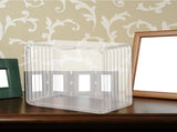 Doll Display Box House Room Dollhouse Cabinet Storage Case Transparent with Magnetic Door V1294-YM0901-3117230120711