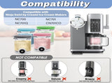 Pints and Lids Replacement Compatible with Ninja Swirl by Creami NC700 Series Ice Cream Makers, 16oz V1188-MS-311-003