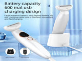 White 5-in-1 Women's Hair Removal Epilator Multi-Function Body Grooming Kit with Waterproof V888-ELOSUNG43709