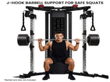 Powertrain Home Gym Station Functional Trainer Power Rack 136kg Weight Stack HYM-JXM-650
