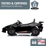 Lamborghini Performante Kids Electric Ride On Car Black CAR-LAM-BK