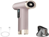 Rechargeable Cordless Handheld Hair Dryer with LED Temperature Display, Portable USB Wireless Mini V1188-MS-514-020