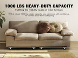 Furniture Dolly, 454kg Each Load Capacity, 2 Packs, 457.2x762mm, 8x76mm PP Swivel Casters, Heavy V952-WGC1830INCHMZV40OV0