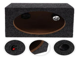 Single Vented Speaker Enclosure Box, Multi-Wood Construction, Versatile Car Audio Compatibility V1366-AZ2-W-17270