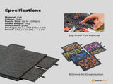 Social Hike Puzzle Board 1000 pcs - Felt Tilting Portable Cover Drawers Grey V238-SUPDZ-41205924593744