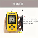 Handheld Fish Finder - Sonar Water Depth Detector Portable Fishing Gear V1232-SNDYQ001