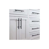 20 pcs Black Furniture Handle Black Kitchen Cabinet Handle T Handles Black Drawer Cupboard Handles V1188-MS-227-1226