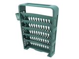 Classroom Deskside Bookshelf Large Capacity 6 Tier Multifunctional Slim Library Reading Storage Rack V1294-YM0901-3116230009313