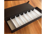 8 Grid Sunglass Glasses Storage Case Eyeglasses Display Glasswear Box Tidy Tool-Black - Black V1263-JX-421