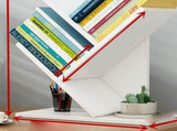 Tree Bookshelf Solid Wood Ingenious 3 Tier Space Saving Book Storage Organizer Shelves for Office V1294-YM0716-3117220187211