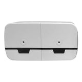 Double Roll Paper Towel Dispenser with Lock Visible Window Hand Towel Holder Dispenser for Bathroom V1294-YM0901-3112250036111