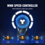 Inline Duct Fan, 152.4mm 323.7 CFM with Variable Speed Controller, Quiet AC-motor Ventilation V952-XLGDFJYCHSAC6J5DVV3