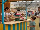 POLYCOOL 36L Triple Tank Commercial Slush Machine, Digital Control Panel, SAA Approved, Juice and V219-FDSSLSPY36LB